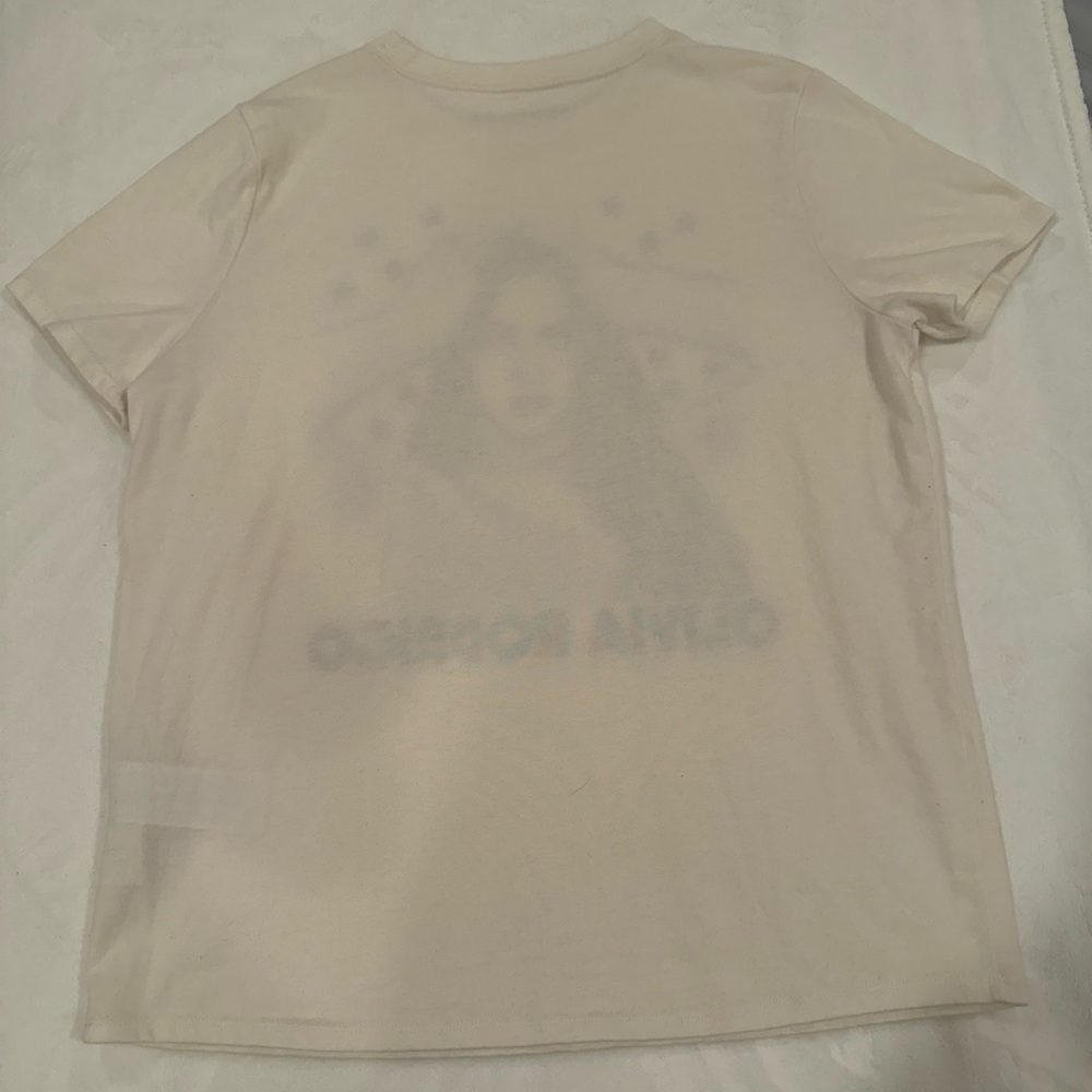 Abercrombie Kids Off-White Tee with Purple Stars - Picture 3 of 3